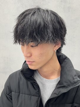 ルースト 西院店(ROOST) ツイスパ×マッシュウルフ