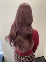 アレクサンドル オブ カラーズ トヤマ(ALEXANDRE OF COLORS TOYAMA)&nbsp;ワンブリーチピンクベージュ