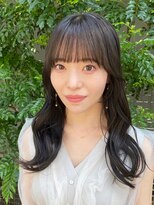 ガーランド (Garland) 【 顔まわりカット 】オリーブグレージュ 艶カラー 透明感カラー