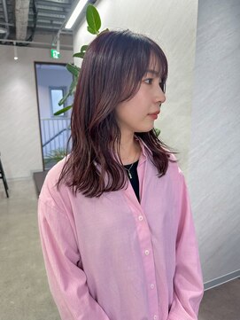 トーン(tone) 【ブリーチなし】ピンクカラー