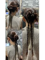 【Lilly新宿】#タイトヘアセット#カチモリ＃アレンジスタイル