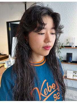 ダンボ(DUMBO) 【sayaca】前髪パーマロングパーマレイヤーパーマ