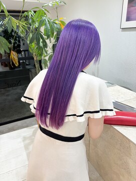 ニュート(Neut ) パープル/ハイトーンカラーラベンダー/ケアブリーチ/名古屋