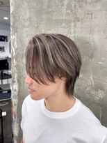 メンズサロン キング 梅田店(Men’s salon K!ng)&nbsp;ホワイトメッシュ/ツイスト/ツイスパ/パーマ/メンズ/眉毛