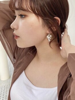 コレク 福岡(COLLEC...)の写真/《小顔効果×似合わせ》流行りの韓国風からナチュラルスタイルまで、一人一人に合わせたデザイン[福岡博多]