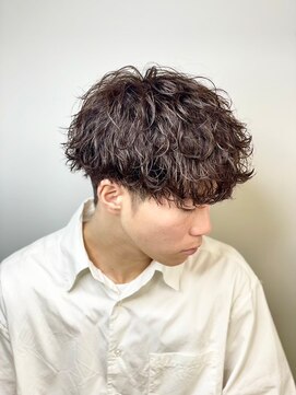 ブルーオーシャン 佐賀店(Blue Ocean) 波巻きスパイラルパーマメンズマッシュパーマツイストパーマ