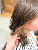 グレープバイン 辻堂(GRAPEVINES)&nbsp;オレンジベージュ／インナーカラー