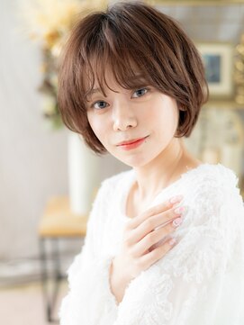 カバーヘア ブリス 北浦和(COVER HAIR bliss) 大人可愛いフェザーバングウルフマッシュc7北浦和20代30代40代