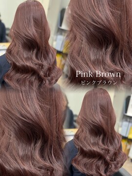 アマテラスゼロ 新宿(AMATELAS zero) 春におすすめピンクブラウン/新宿