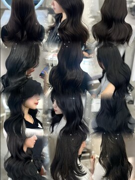 アイシー 表参道(ICY) ブルーカラーブルーブラック暗髪透明感カラー