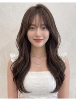 ヘアーズ ベリー 上新庄店(hairs BERRY) ワンホンレイヤー×艶トリートメントで魅せる韓国風大人ロング