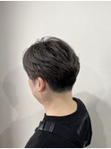 メンズフェザーシルバーアッシュ【福岡】