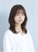 30代40代髪質改善透明感カラー×美髪レイヤーカット春カラー