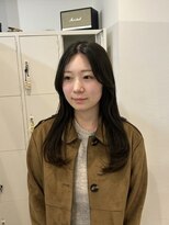 エイチ 梅田(H)&nbsp;くびれボブフェイスフレーミングミディアムウルフピンクミニボブ