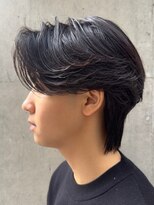 ニコトウキョウ 新宿(nico TOKYO)&nbsp;メンズセンターパート/ニュアンスパーマ/フェザーパーマ