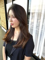 シアン(cyan)&nbsp;【粕屋・志免】大人女性の魅力を引き出す顔まわりレイヤー艶