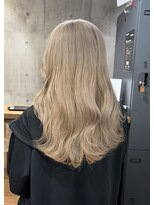 バク ヘア(BAK hair) ハイトーンホワイトベージュ