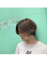 キングスベリー(Hair Relaxation King's Berry)&nbsp;ハンサムショート10.1デザインカラー
