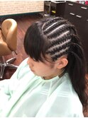 キュートコーンロウ