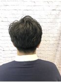 メンズツーブロック刈り上げスタイル