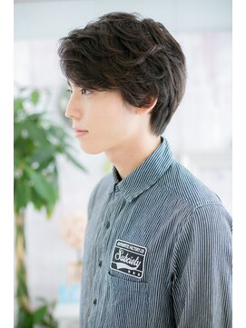 ミック ヘアアンドビューティー 大山店(miq  Hair&Beauty) デキる男の◎ビジカジ黒髪ショート