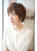 【前髪可愛い☆】小顔ショートヘア