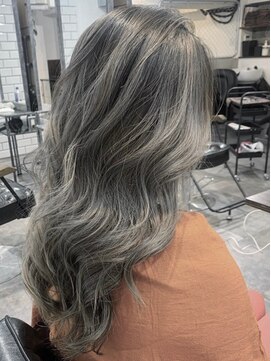 レックス 中野(rex) イルミナカラー×ハイライトロング[中野/中野駅]