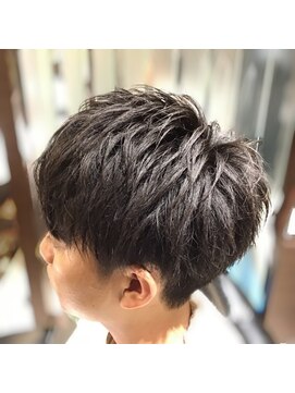 エヌドットバーバー ギンザ(N.BARBER GINZA) スマートマッシュ　　/刈り上げ/ニュアンスマッシュ/韓流/束感