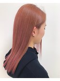 トレニ―ジョカラーで艶感ある派手髪スタイル☆