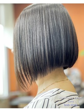ハーモニックサロン キュア(harmonic salon Cure) ショートボブ