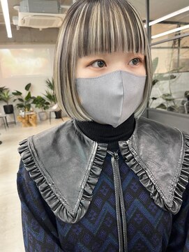 アンドスタイル(&style) 【大名店　江藤】ローライト　デザインカラー