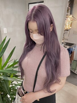 ミオ バイ レニア(mio by ReniA) 2BLEACH ラベンダーパープルピンク