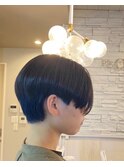 ショート×インナーネイビー
