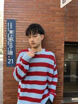 カーニー 上野(kearny)&nbsp;アップバング/ツーブロックマッシュ/波巻き[上野駅]