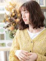 カバーヘア ブリス 志木南口駅前店(COVER HAIR bliss)&nbsp;前髪パーマくせ毛風波巻き小顔エアリーミディa志木20代30代40代