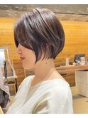 ♪大人毛流れショートボブ♪【大阪難波美容室 中塚孝博】