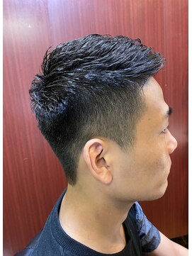 ヒロギンザ 新橋日比谷口店(HIRO GINZA) 髪質改善パーマ/ツーブロックマッシュ/ハイライト/束感/波巻き