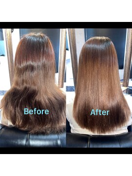 ルアナ トウキョウ(Luana TOKYO) 美髪矯正　20代　ブリーチ履歴あり