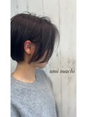 umi machi  ショートプラスボブ　2023/12/2