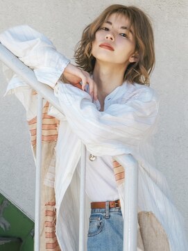 らふる其の二 外ハネ ニュアンスウェーブボブ