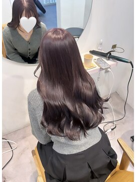 ロカ(roka) ブリーチなしのwカラー　/  ラベンダーグレー