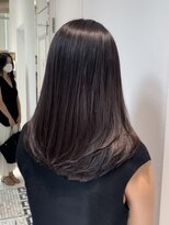 ザックギンザ(ZACC ginza)&nbsp;ワンカールレイヤー/ミディアム/縮毛矯正