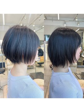 アンド ストーリーズ(&STORIES) 絶壁解消/大人可愛い/ひし形/小顔/30代40代◎ショートボブN
