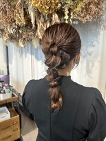 ミディアムヘアセット♪yu