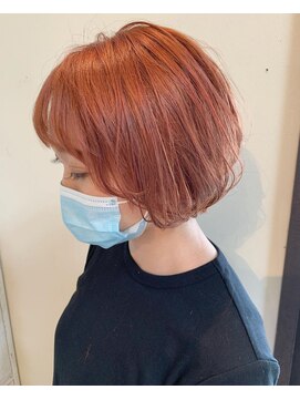 ルプラ ガーデン(le-pla garden) ショートボブオレンジ