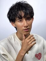 ヒロ銀座 バーバーショップ 札幌本店(HIRO GINZA BARBER SHOP)&nbsp;メンズショートビジネスツーブロックセンターパートフェード