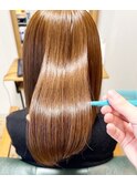 髪質改善カラー/透明感カラー/20代30代