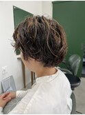 ショートパーマ