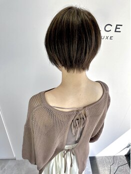 ドルチェ(Dolce)の写真/顔周りに動きを作るカットで小顔効果も◎自然な丸みと柔らかな質感で360度どこから見ても美シルエットに!!