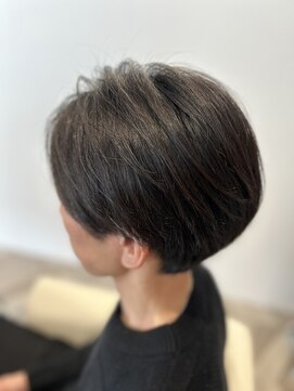 エムコレクション 丸亀店 センターパート/かき上げ前髪